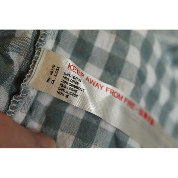 Free People Blue Gingham Babydoll Tunic Dress Women Size Small - Picture 6 of 6